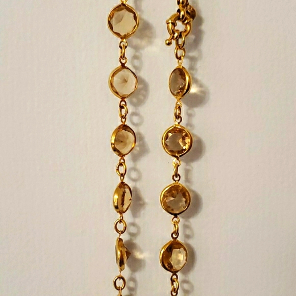 J Crew Faux Gem Necklace